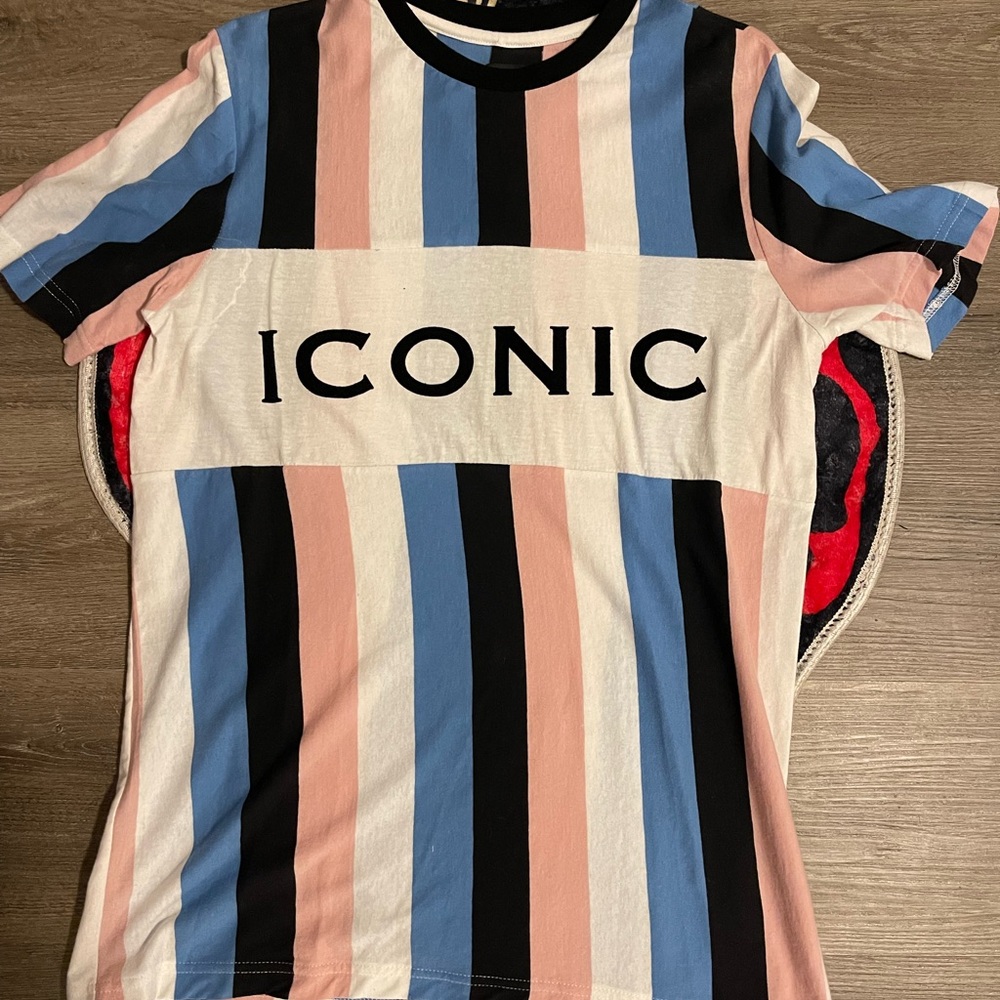 Blackjack Multicolor Striped T-Shirt Men's